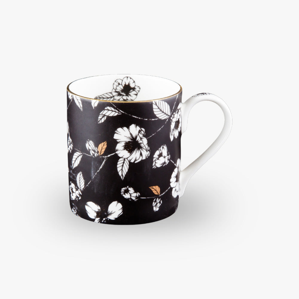 Fiori Noir - Mugs Assorted