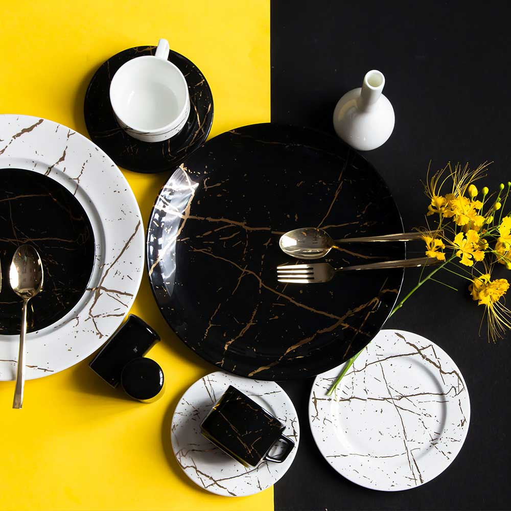 Marble - Dinner Set