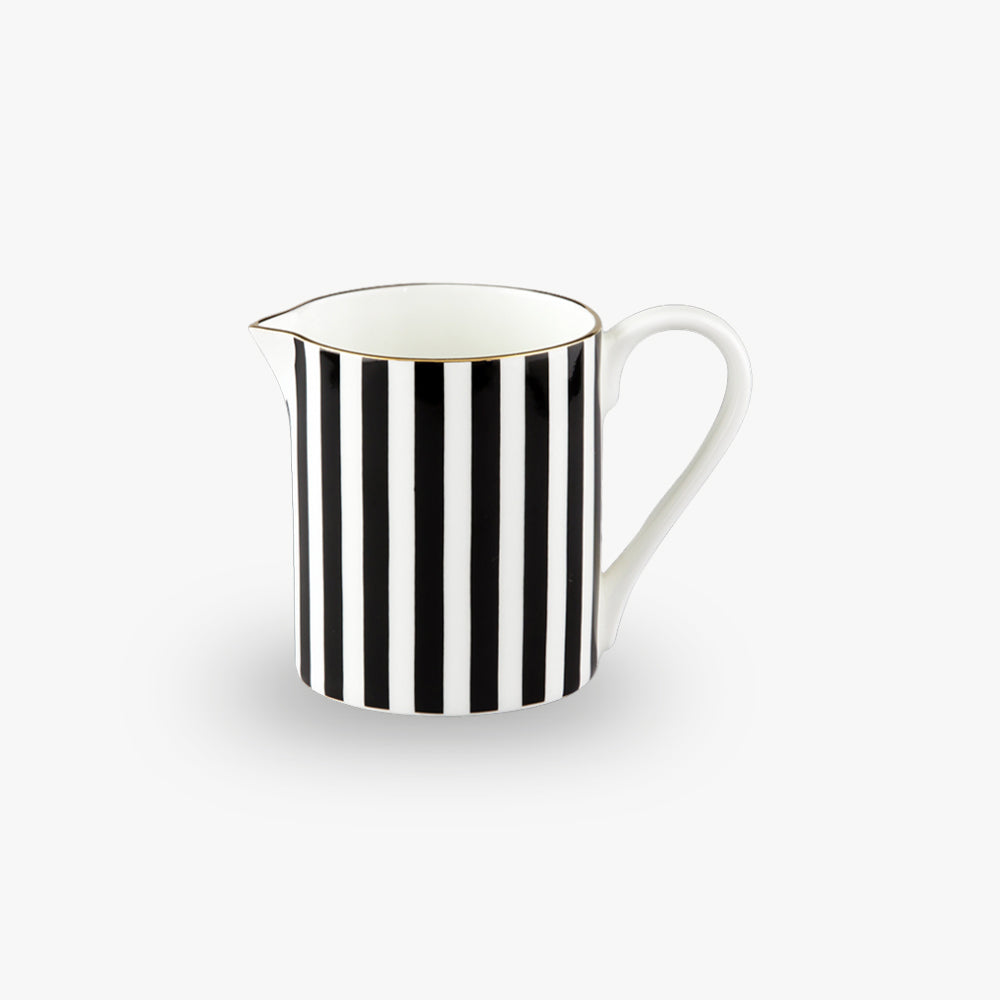 Noir - Vertical Stripes - coffee Service Set
